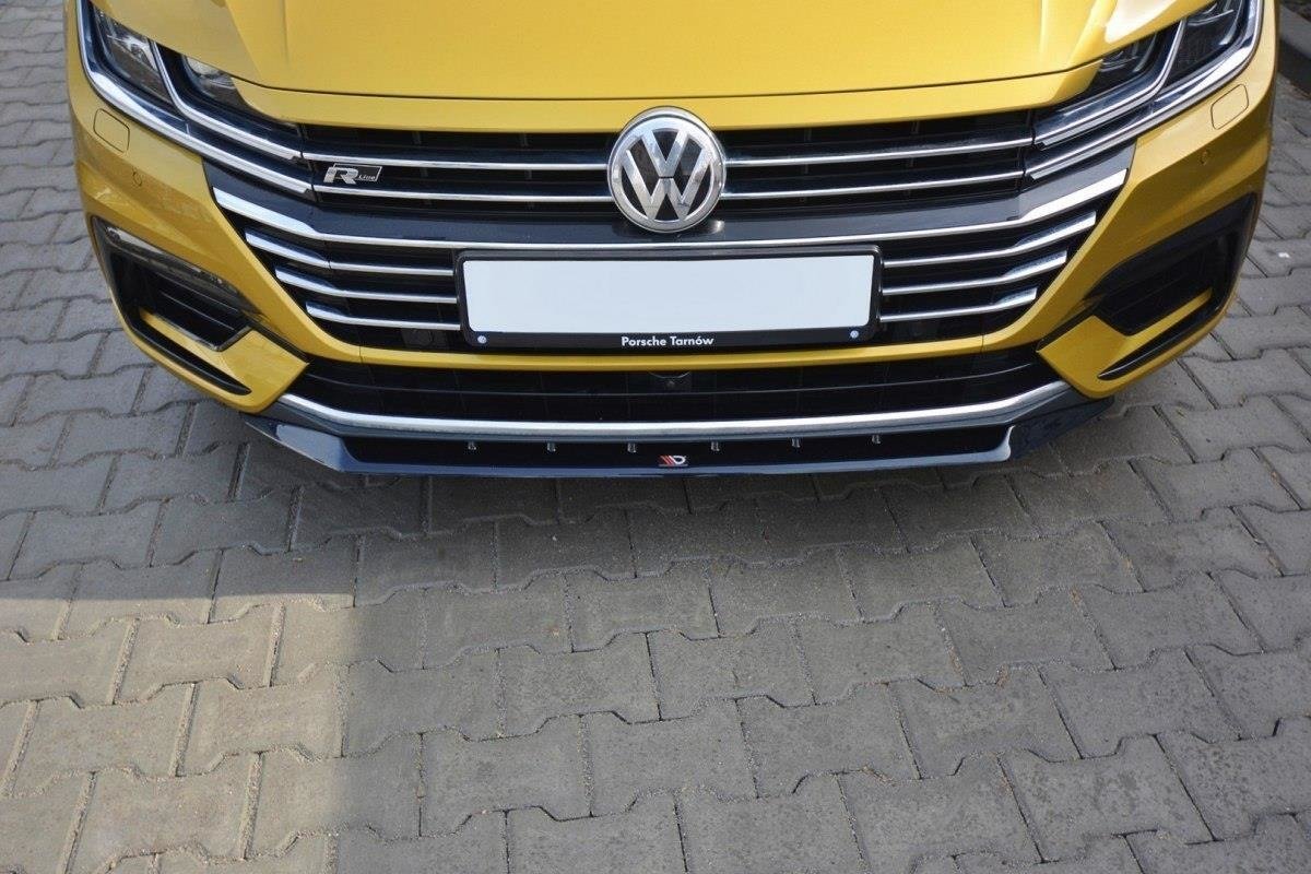 Image of Front Splitter V.2 VW Arteon - Gloss Black