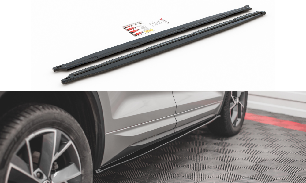 Image of Side Skirts Diffusers Skoda Kodiaq MK1 Sportline/RS-GB