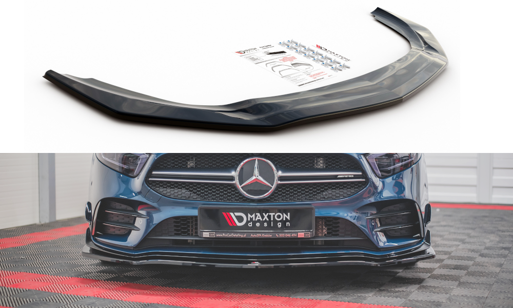Image of Front Splitter V.1 Mercedes A35 AMG / AMG-Line W177 -GB