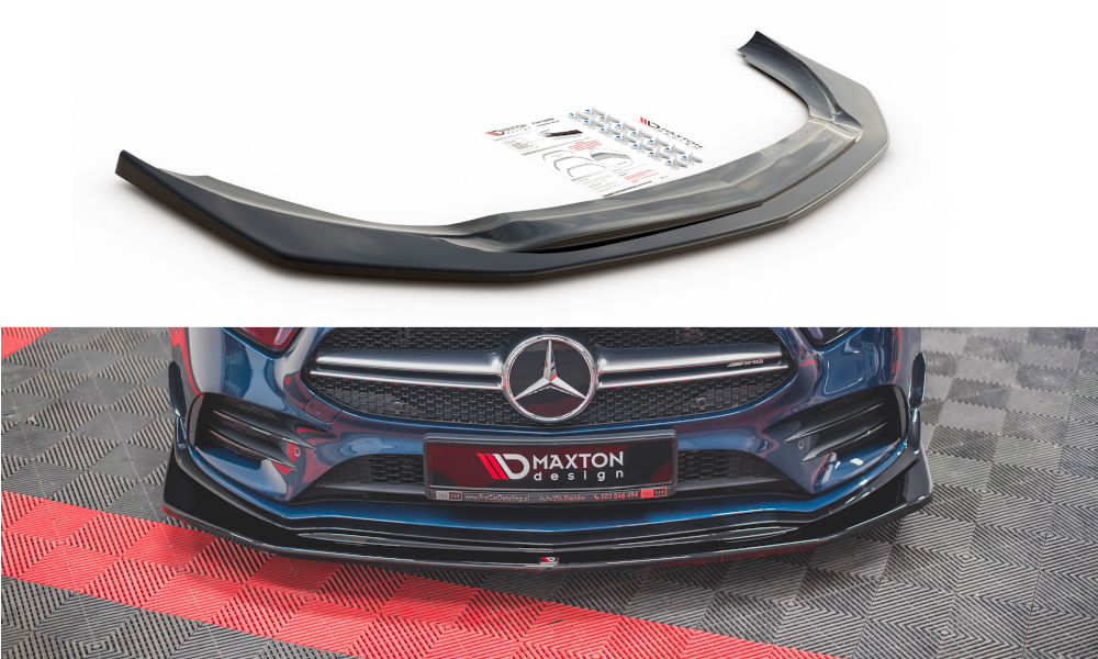 Image of Front Splitter V.3 Mercedes A35 AMG / AMG-Line W177 -GB