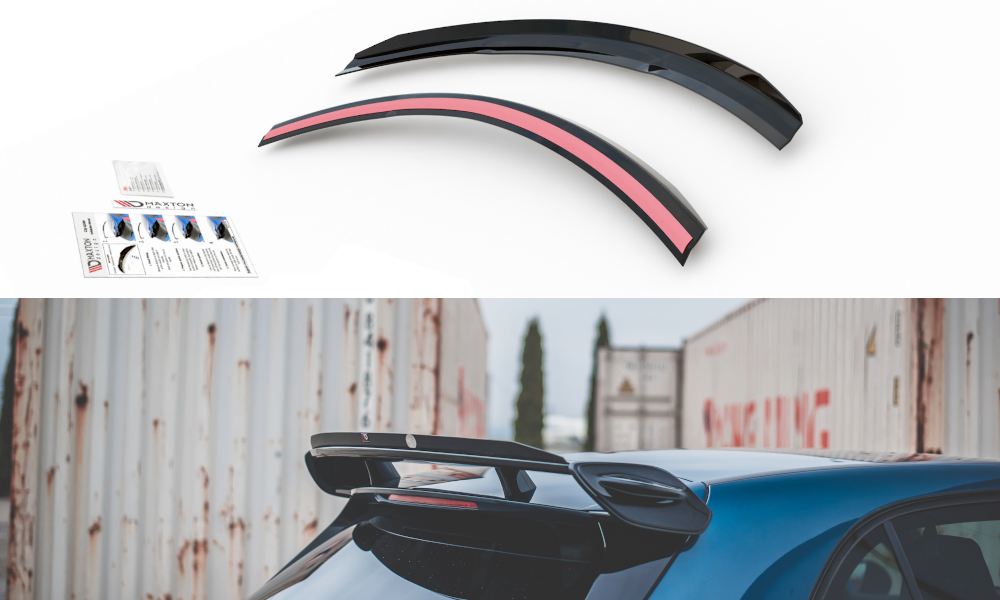 Image of Spoiler Cap Mercedes A35 AMG Hatchback W177 - Textured