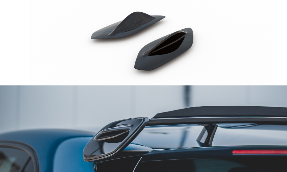 Image of Spoiler Side Extensions Mercedes A35 AMG Hatchback W177 -GB