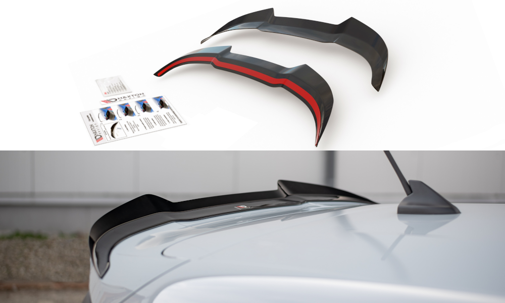 Image of Spoiler Cap V.2 Ford Fiesta MK8 ST / ST-Line - Gloss Black