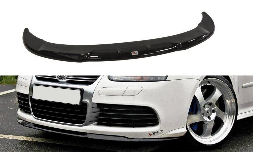 Image of Front Splitter VW Golf V R32 Cupra - Gloss Black