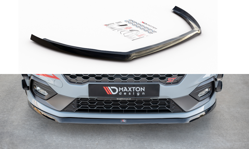 Image of Front Splitter V.6 Ford Fiesta MK8 ST / ST-Line-GB