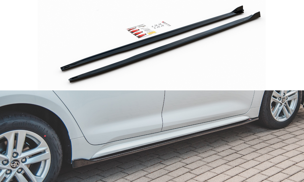 Image of Side Skirts Diffusers Toyota Corolla XII Touring Sports-GB