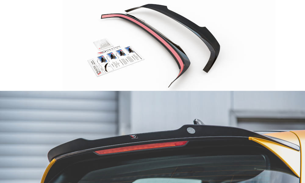 Image of Spoiler Cap V.2 VW Golf 8 - Textured