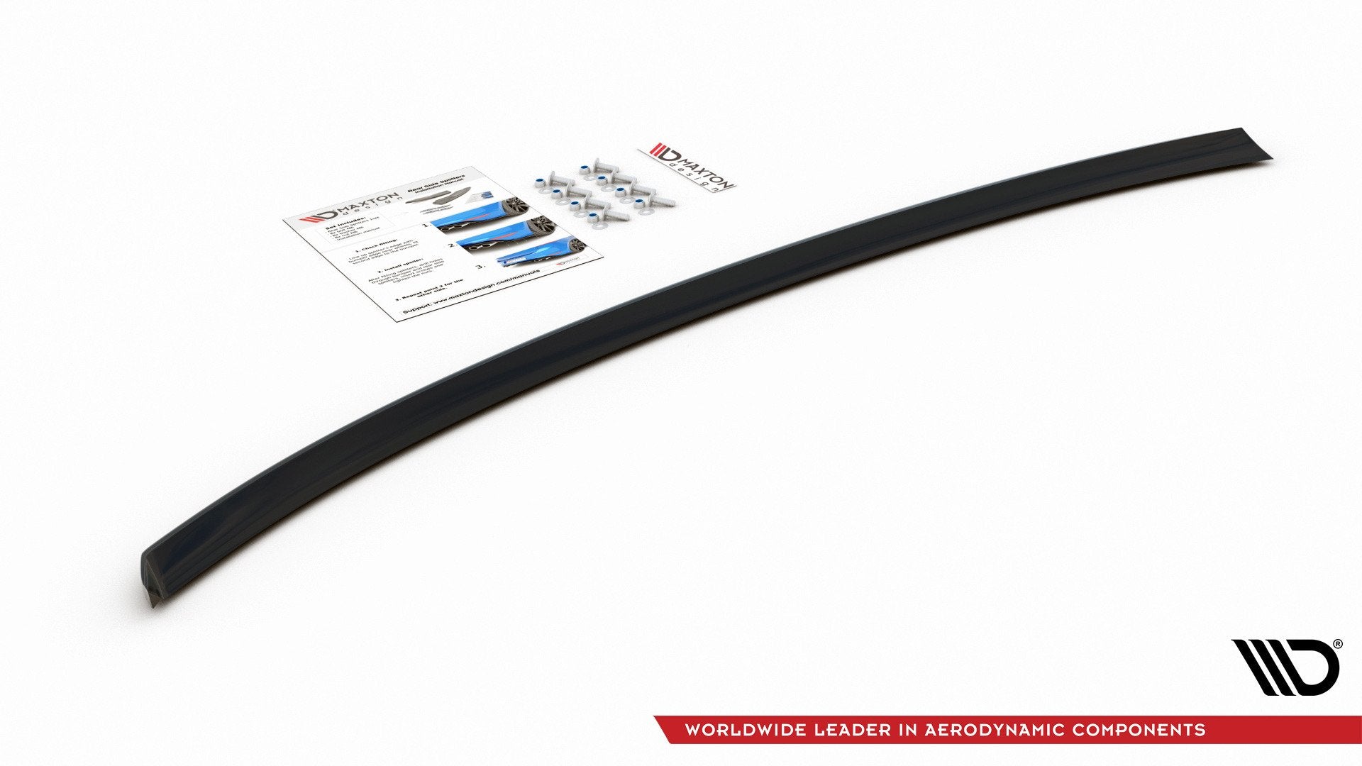 Image of Central Rear Splitter Audi A4 B8 Avant - Textured