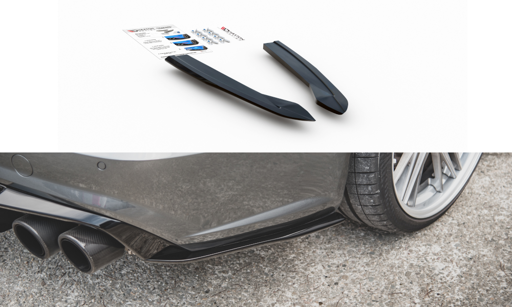 Image of Rear Side Splitters Audi S6 / A6 S-Line C7 FL - Primed