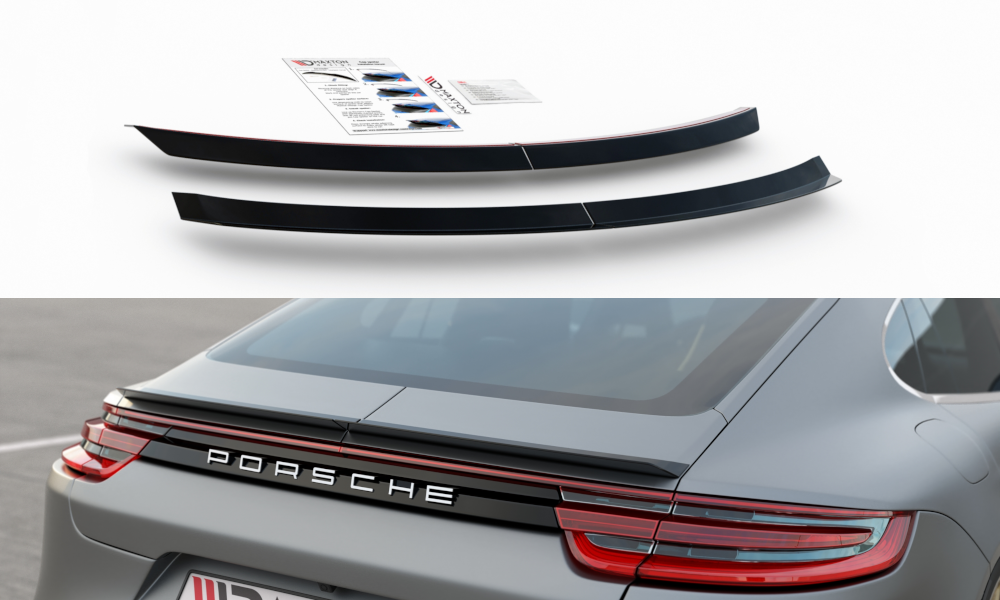 Image of Spoiler Cap Porsche Panamera Turbo / GTs 971 - Textured