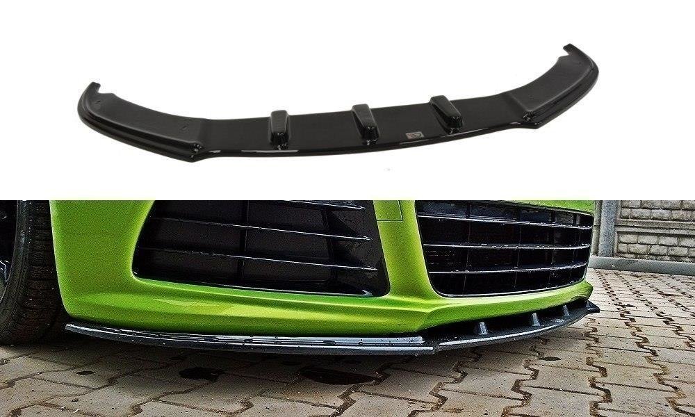 Image of Front Splitter VW Scirocco R - Gloss Black