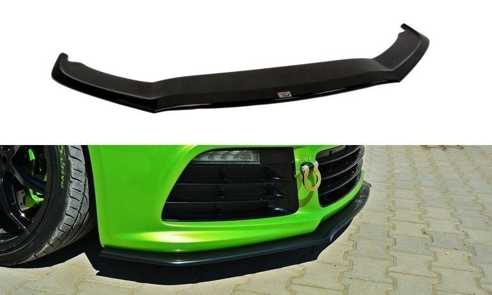 Image of Front Splitter VW Scirocco R Ver2 - Gloss Black
