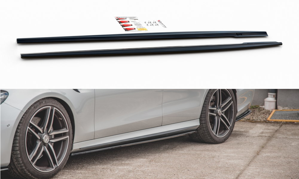 Image of Side Skirts Diff. Merc-Benz E63 AMG Estate/Sedan S213/W213-G
