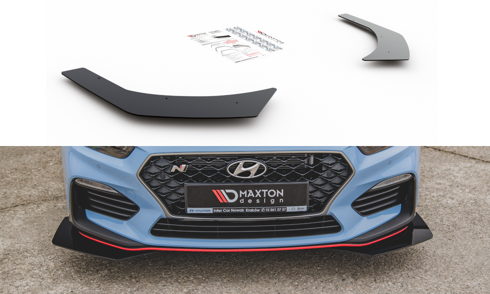 Image of Flaps Hyundai I30 N MK3 Hatchback / Fastback - Gloss Black