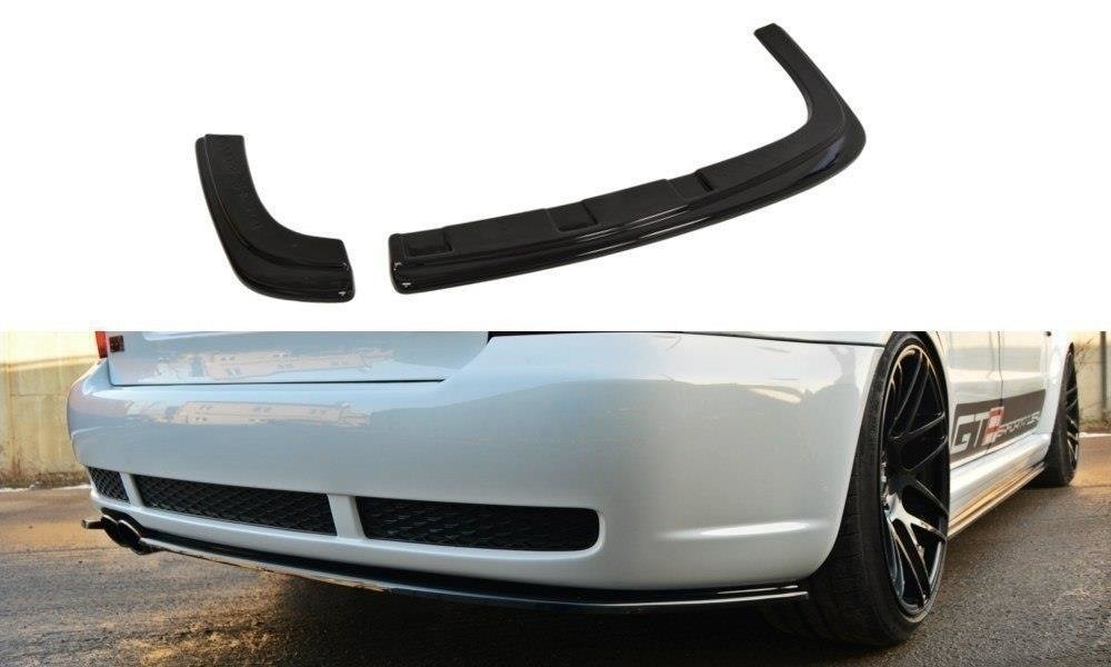 Image of Rear Splitter Audi RS4 B5 - Gloss Black
