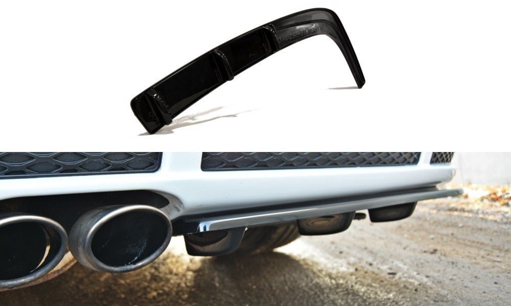 Image of Rear Splitter Audi RS4 B5 (With A Vertical Bar)-GB