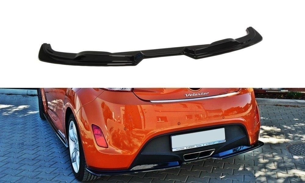 Image of Rear Splitter Hyundai Veloster - Gloss Black