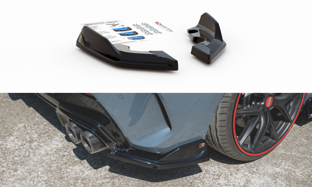 Rear Side Splitters V.4 For BMW 1 F40 M-Pack/ M135I-GB