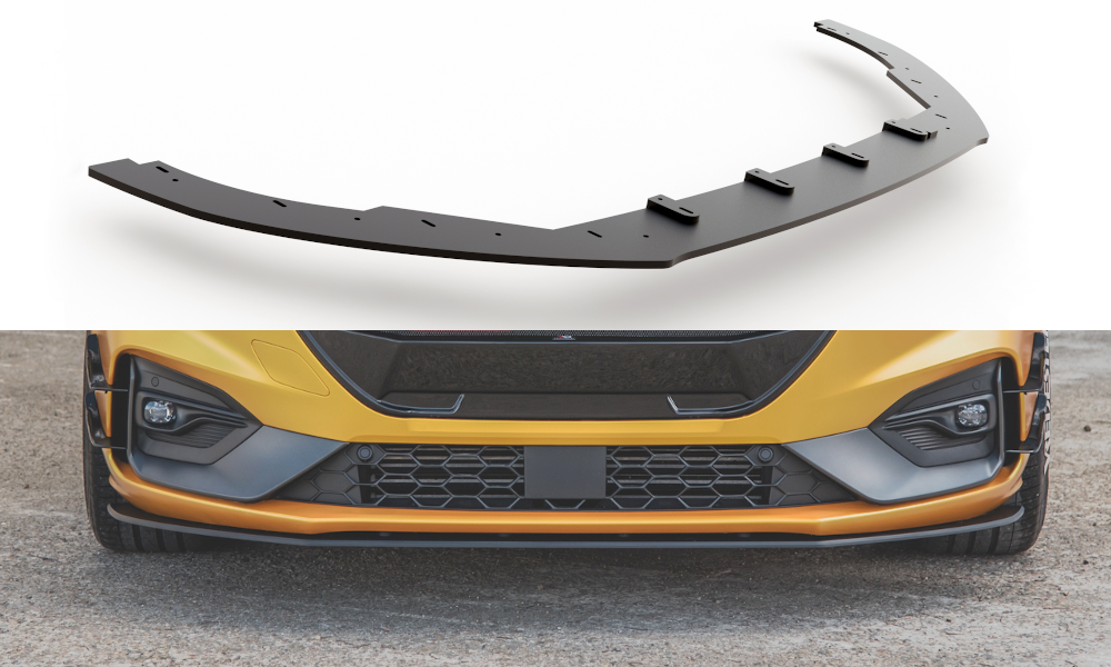 Image of Racing Durability Splitter Ford Focus ST / ST-Line MK4-Black