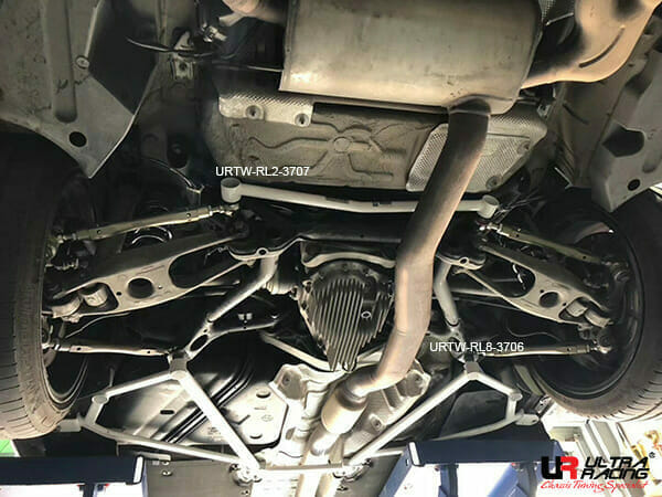 Image of BMW M2 F87 UltraRacing 8-Point Rear Lower Brace