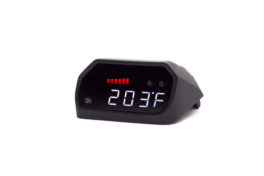Image of P3 V3 OBD2 - Audi 8S Gauge (2014+) Without Vent Red Bars / White Digits