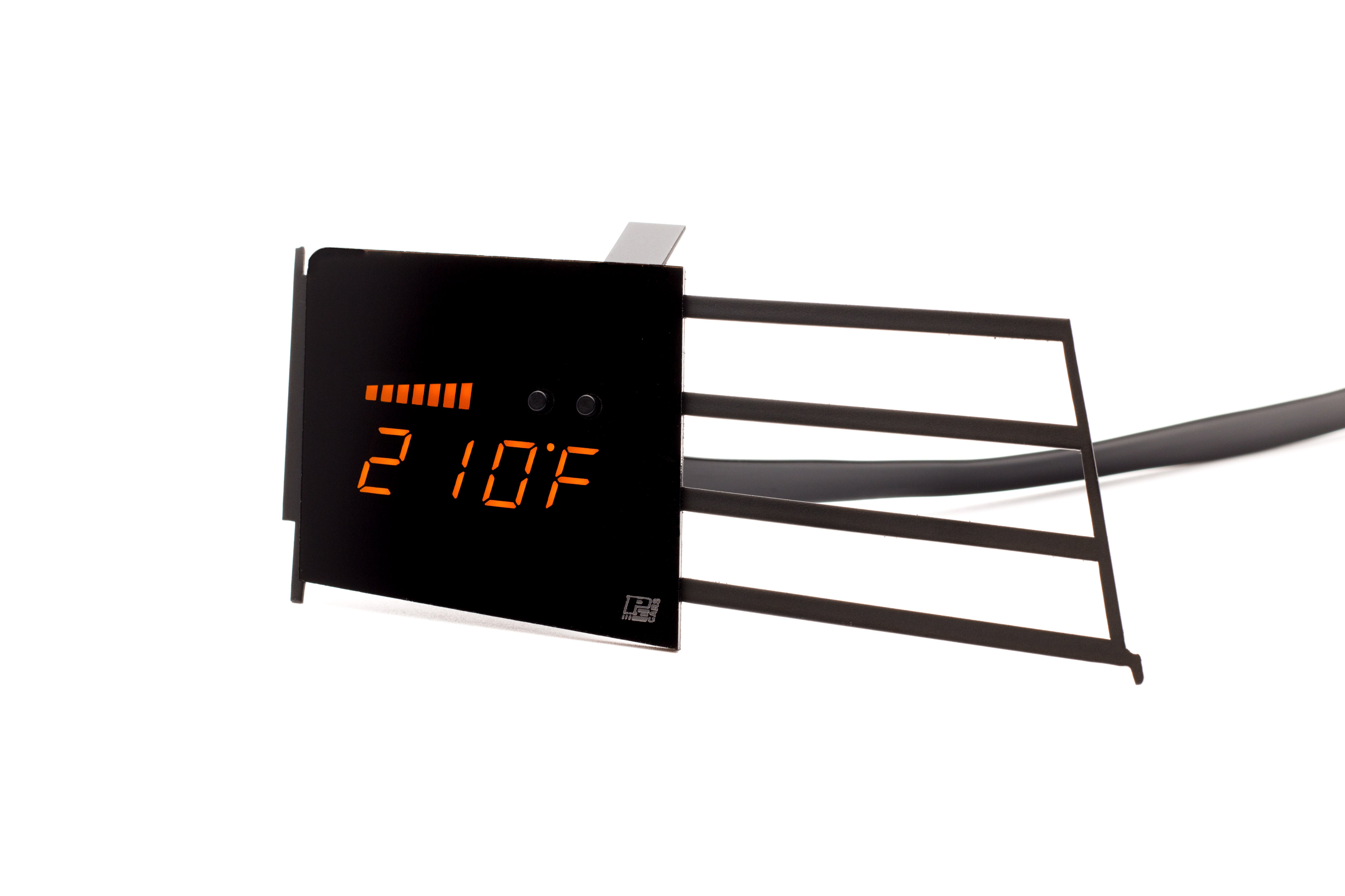 P3 V3 OBD2 - BMW X5 X6 E70/E71 Gauge (2008-2013) Without Vent Orange Bars / Orange Digits