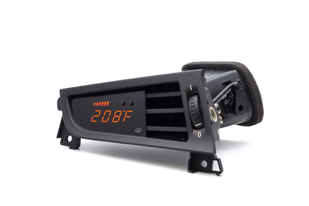 Image of P3 V3 OBD2 - BMW Z4 E89 Gauge (2009-2016) With Vent Orange Bars / Orange Digits