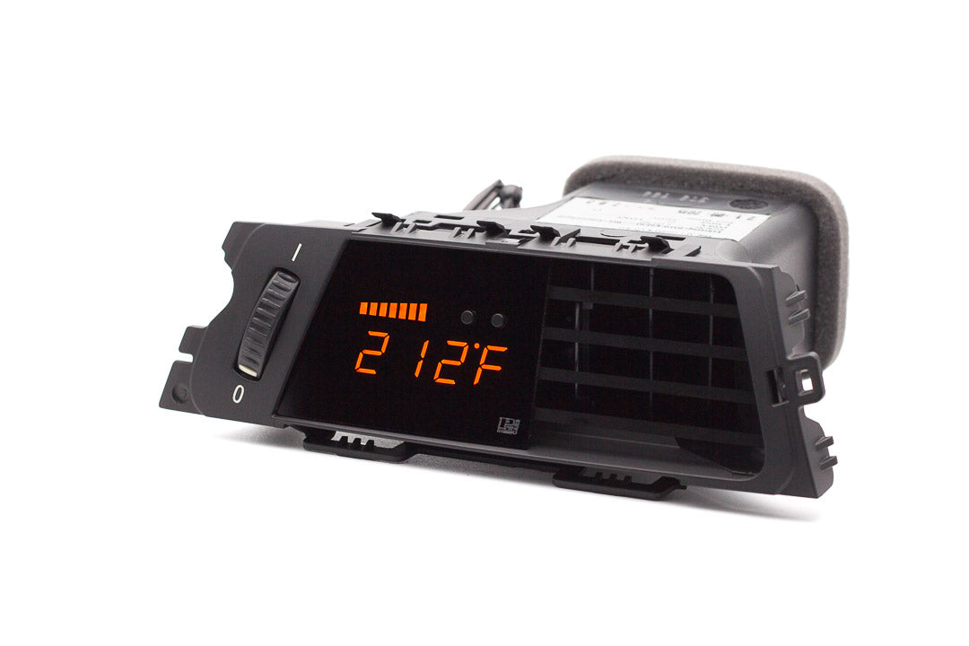 Image of P3 V3 OBD2 - BMW 3 Series E9X Gauge (2008-2013) With Vent Orange Bars / Orange Digits