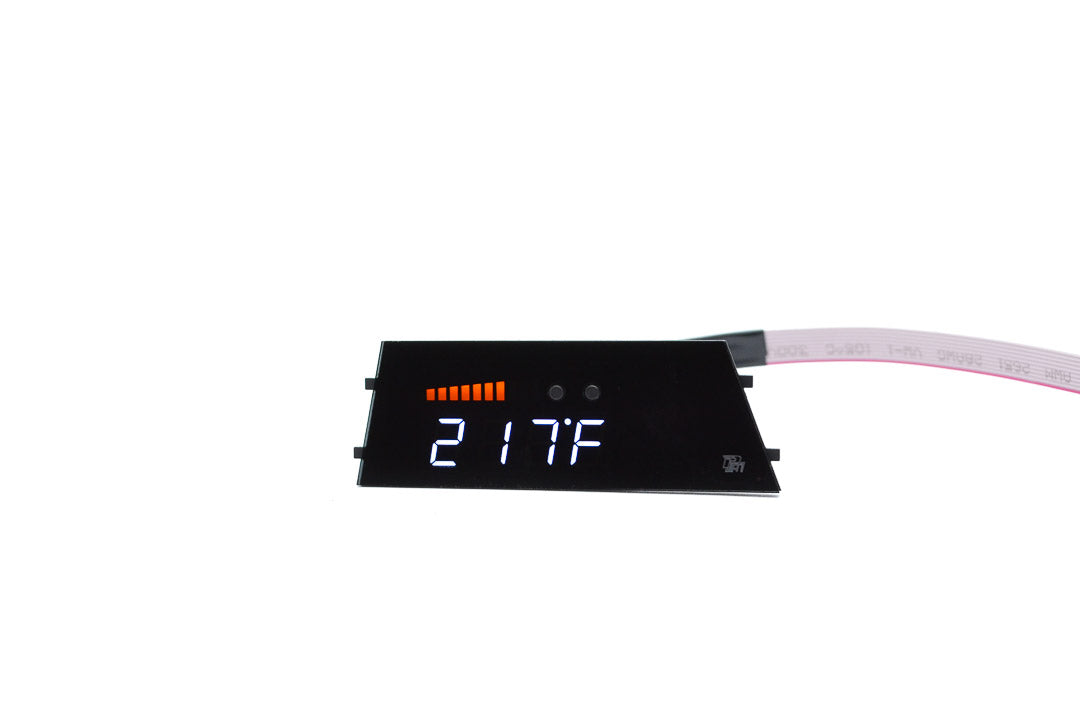 P3 V3 OBD2 - BMW G01/G02/F97 X3/X4 Gauge (2017+) Without Vent Red Bars / White Digits