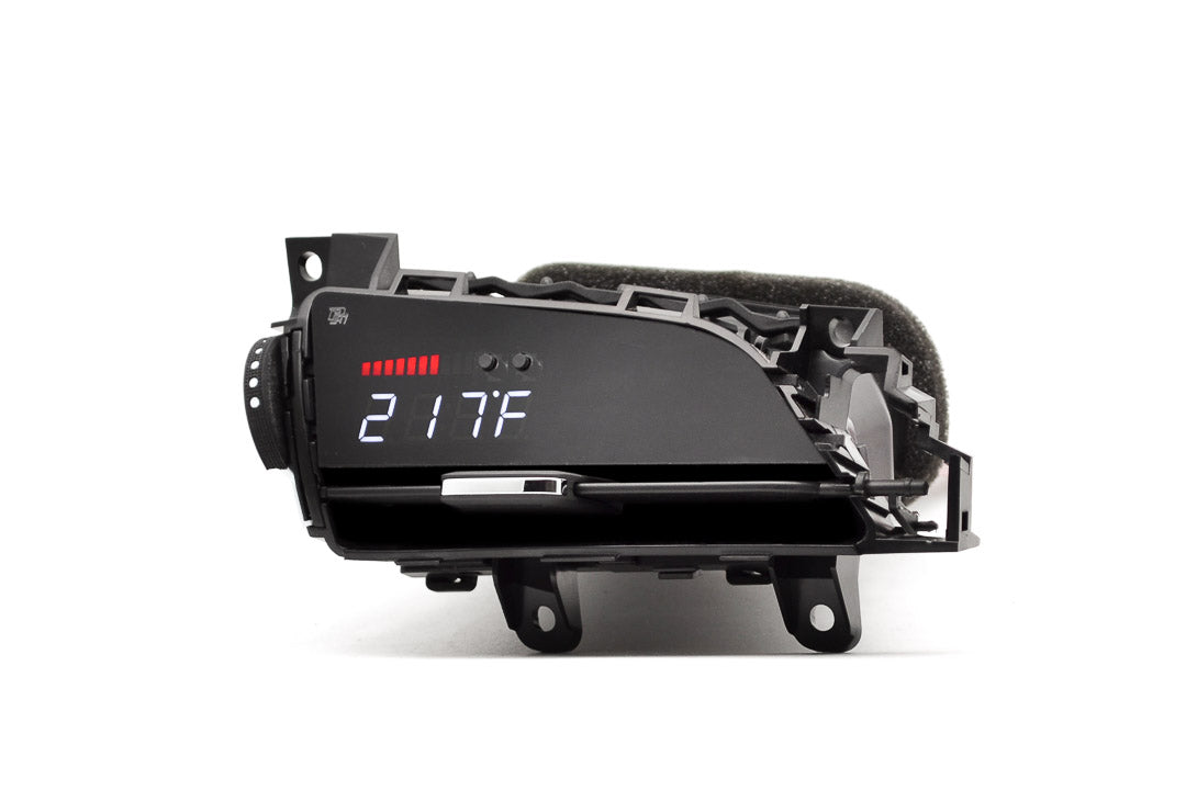 Image of P3 V3 OBD2 - Cadillac ATS Gauge (2013-2019) With Vent Red Bars / White Digits
