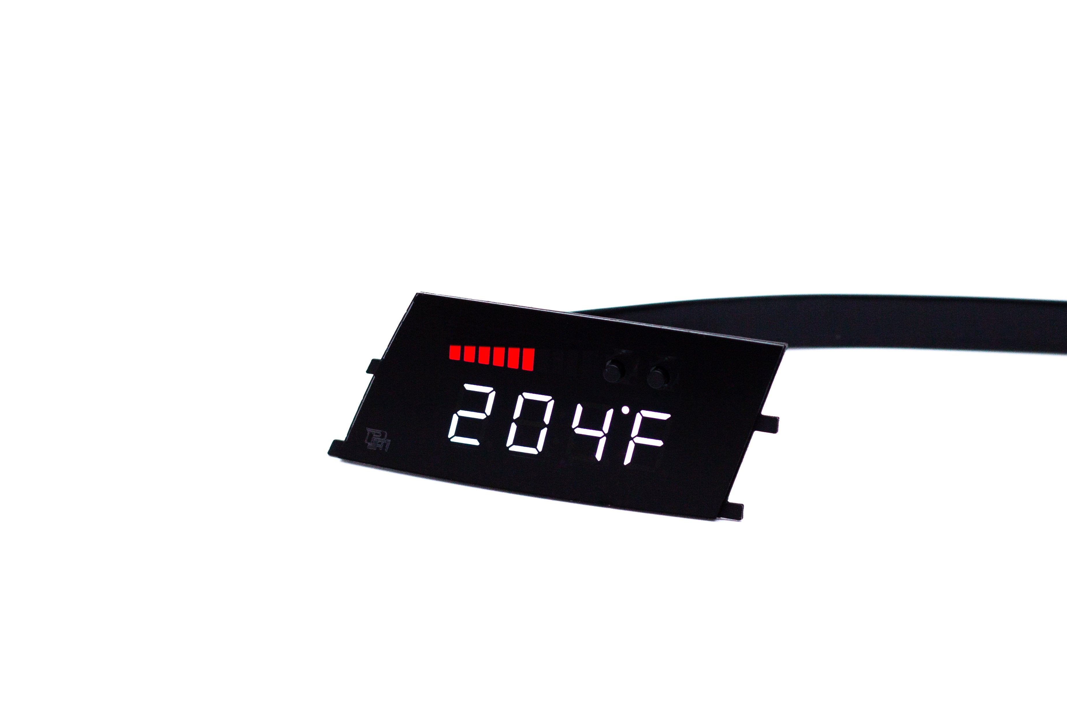 Image of P3 V3 OBD2 - Chevrolet Corvette C7 Gauge (2014-2019) Without Vent Red Bars / White Digits