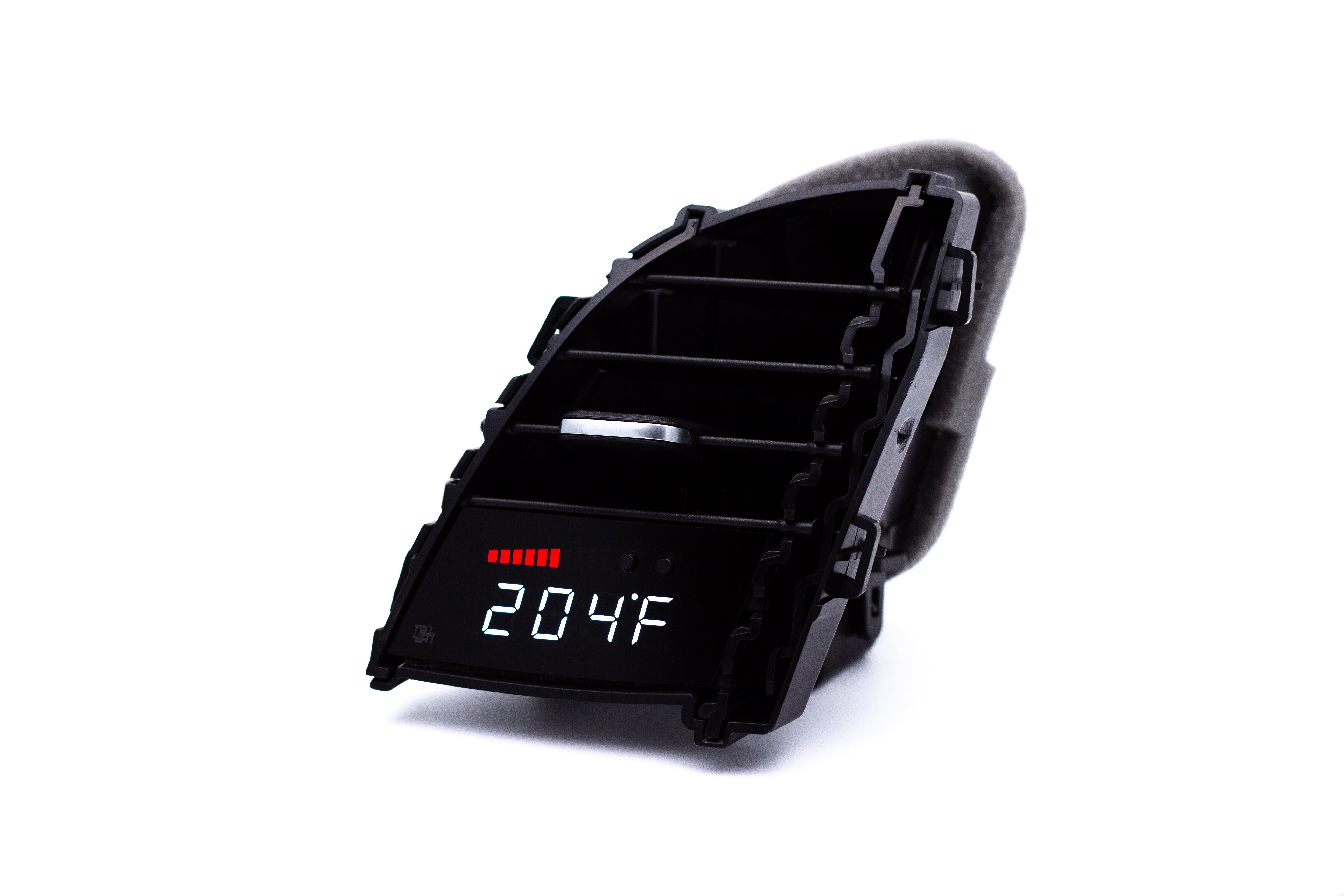 Image of P3 V3 OBD2 - Chevrolet Corvette C7 Gauge (2014-2019) With Vent Red Bars / White Digits