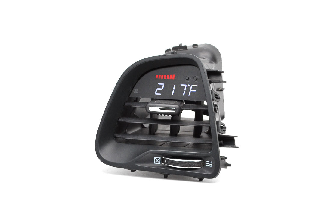 P3 V3 OBD2 - Dodge Challenger Gen3 Gauge (2015+) With Vent Red Bars / White Digits