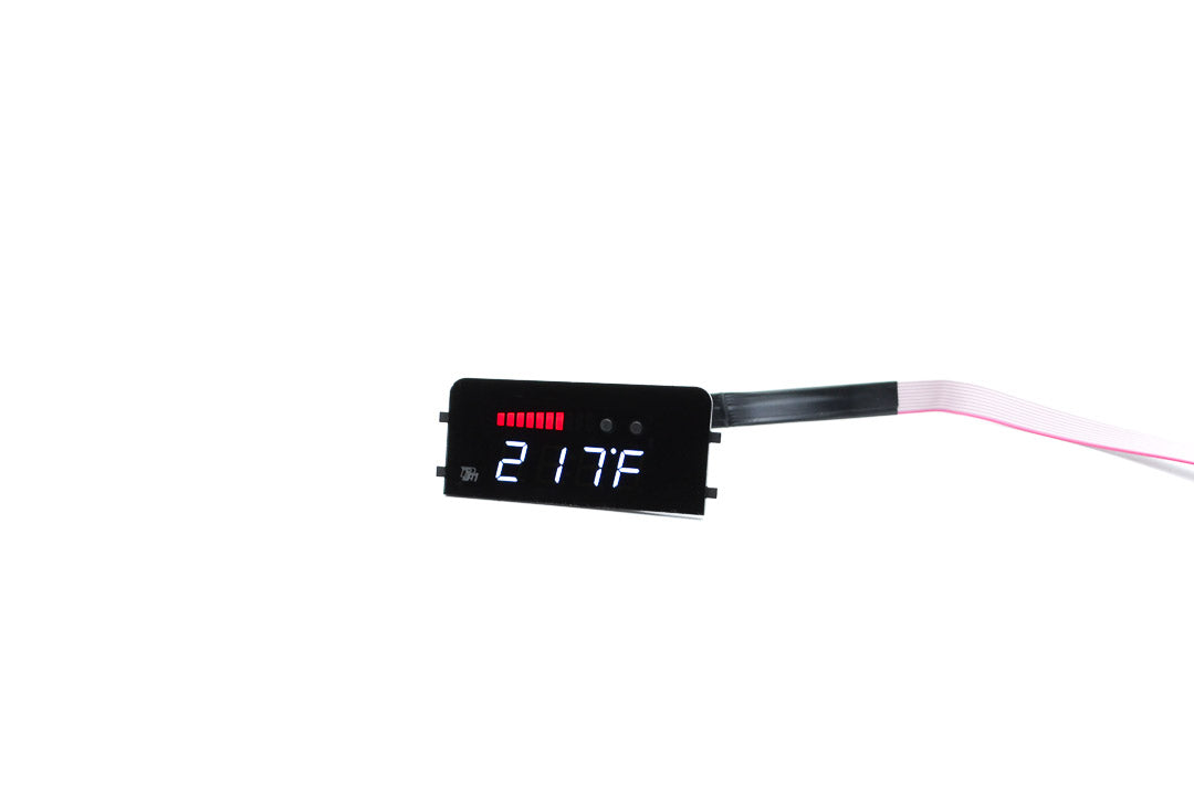 Image of P3 V3 OBD2 - Dodge Ram Gen4 Gauge (2009-2018) Without Vent Red Bars / White Digits