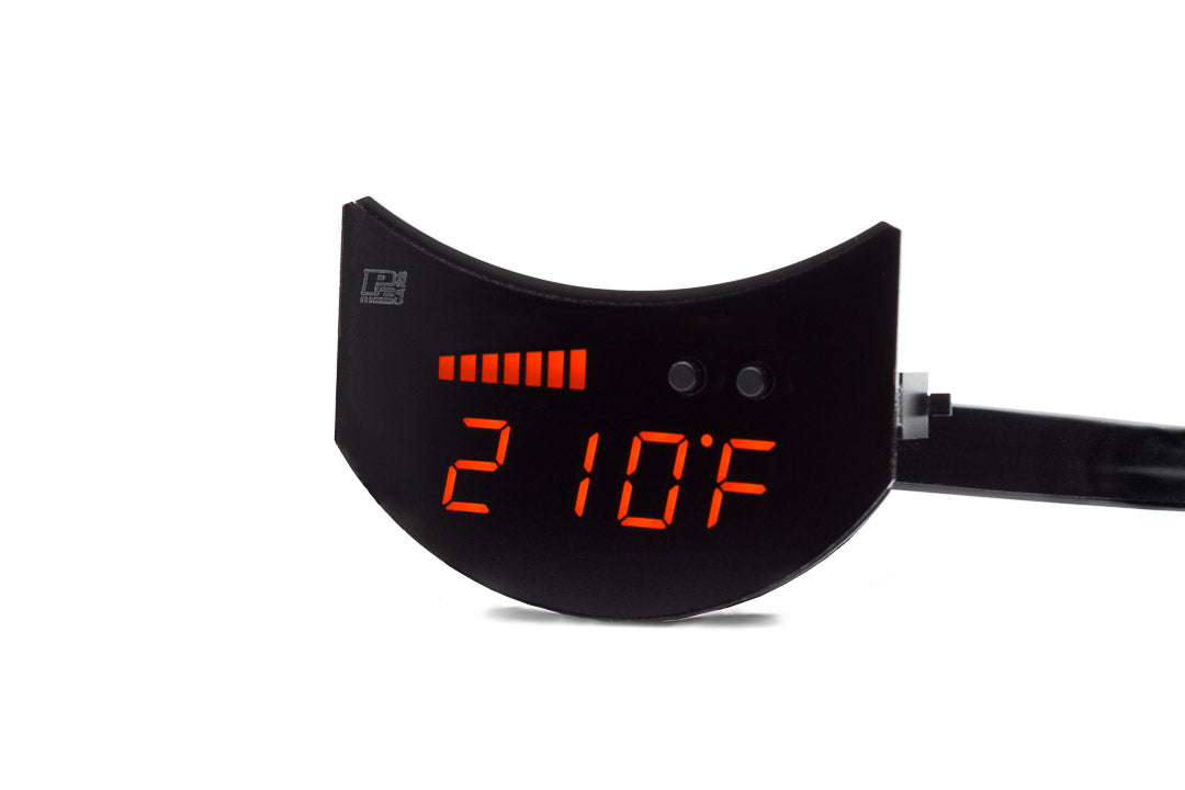 Image of P3 V3 OBD2 - Subaru BRZ / Scion FR-S / Toyota FT86 Gauge (2013-2021) Without Vent Orange Bars / Orange Digits