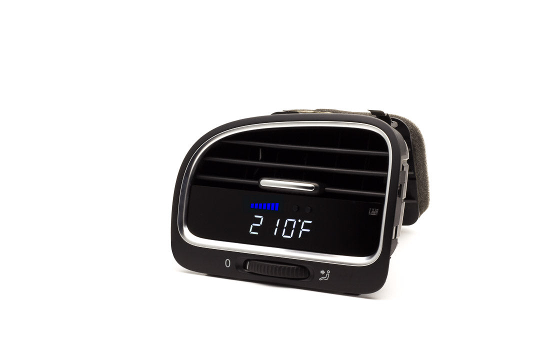 P3 V3 OBD2 - VW Golf Mk6 Gauge (2009-2014) With Vent Red Bars / White Digits