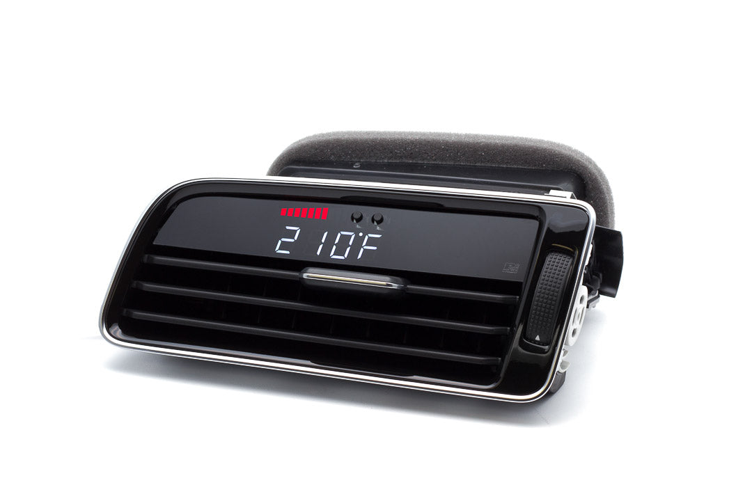 P3 V3 OBD2 - VW Passat B8 Gauge (2015-2018) With Vent Red Bars / White Digits