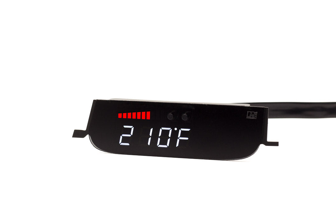 P3 V3 OBD2 - VW EOS / Scirocco Gauge (2007-2017) Without Vent Blue Bars / White Digits