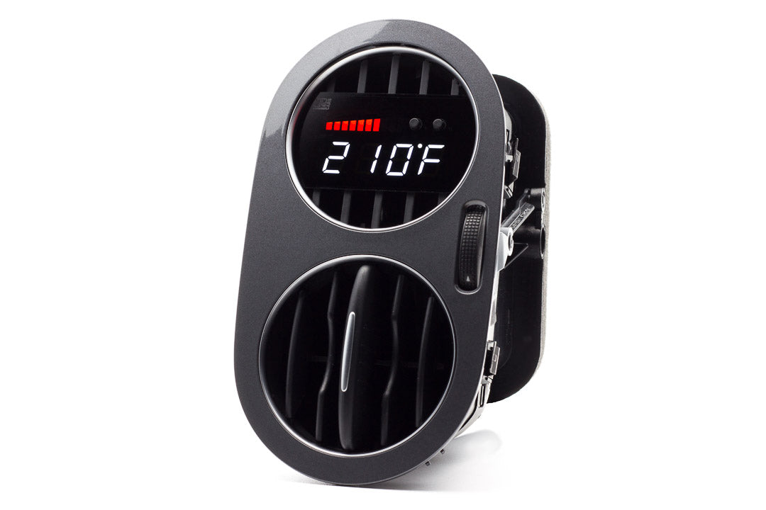 P3 V3 OBD2 - VW Tiguan Gauge (2007-2015) With Vent Red Bars / White Digits