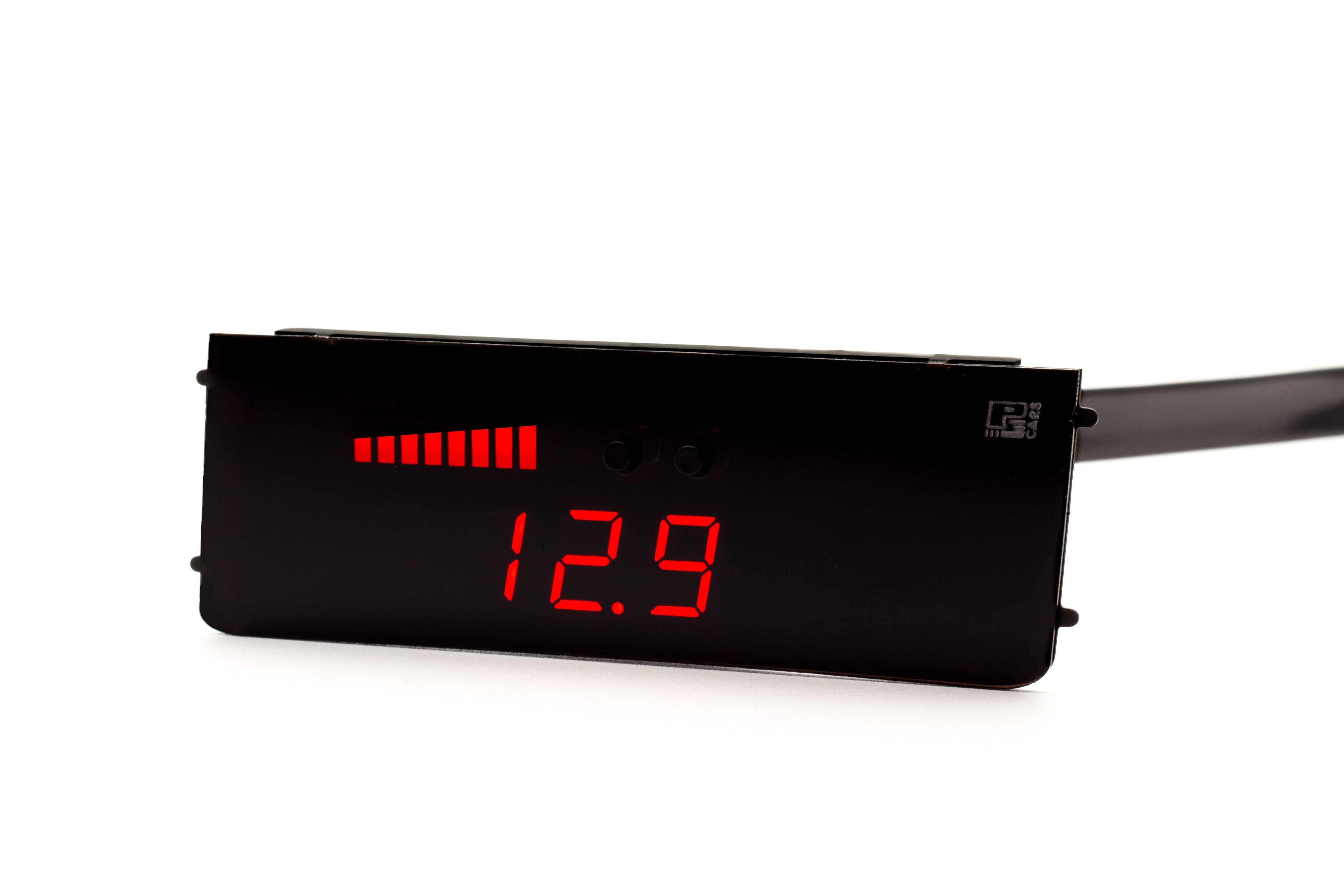Image of P3 Analog Gauge - Audi A6 C5 (1997-2004) Without Vent Red Bars / Red Digits