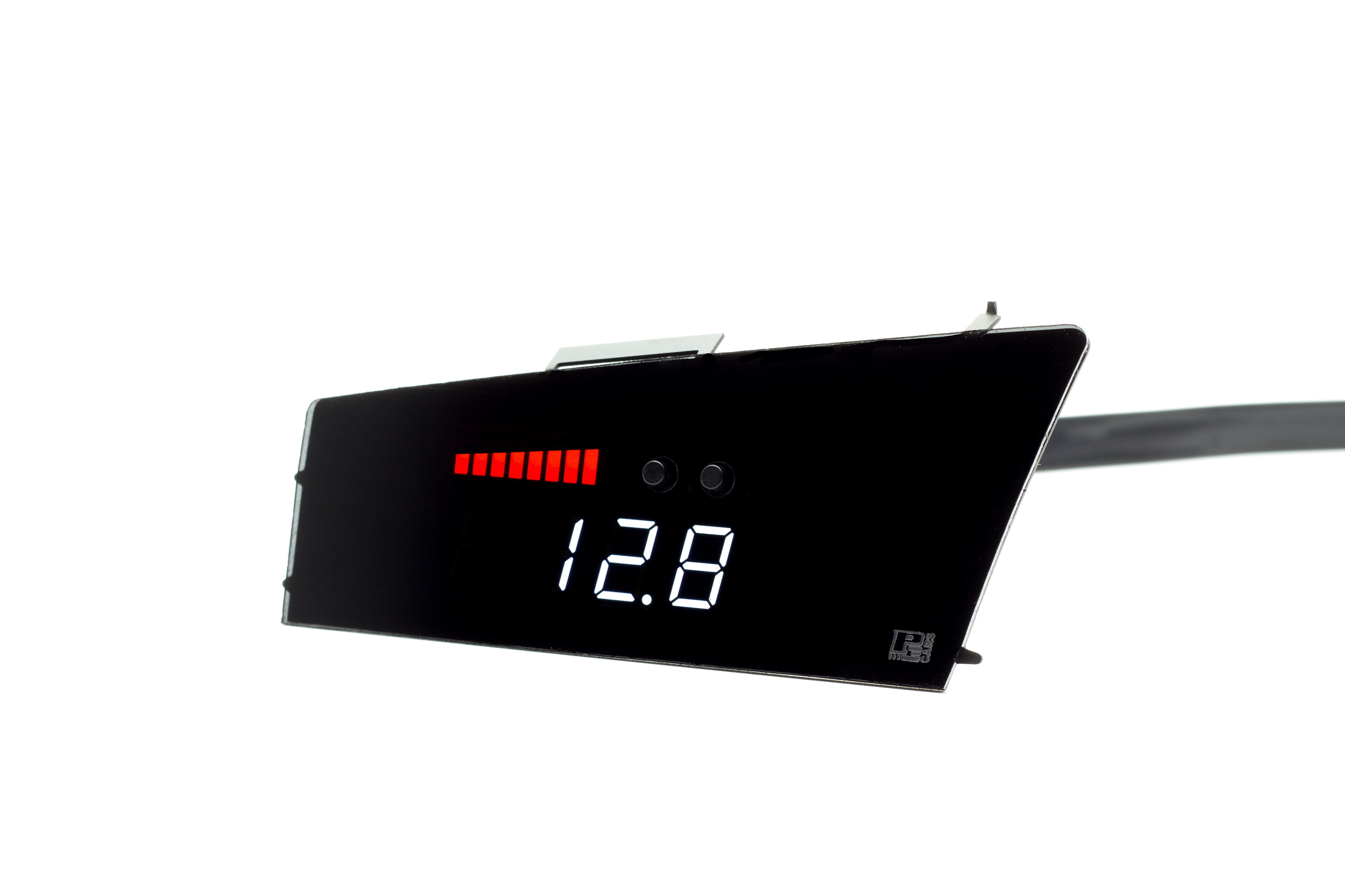 Image of P3 Analog Gauge - Audi Q5 (2008-2017) Without Vent Red Bars / White Digits