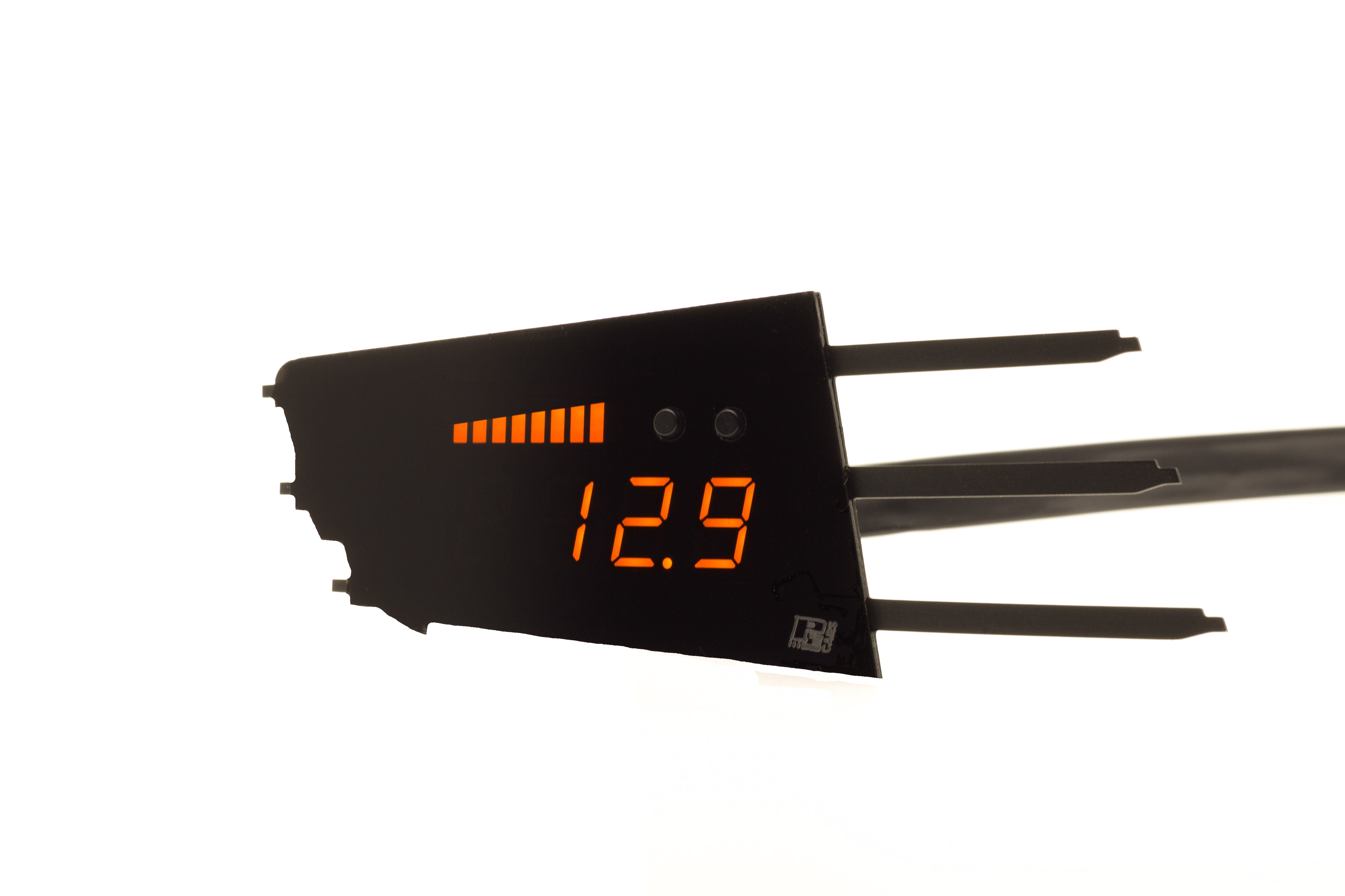 Image of P3 Analog Gauge - BMW Z4 E89 (2009-2016) Without Vent Orange Bars / Orange Digits
