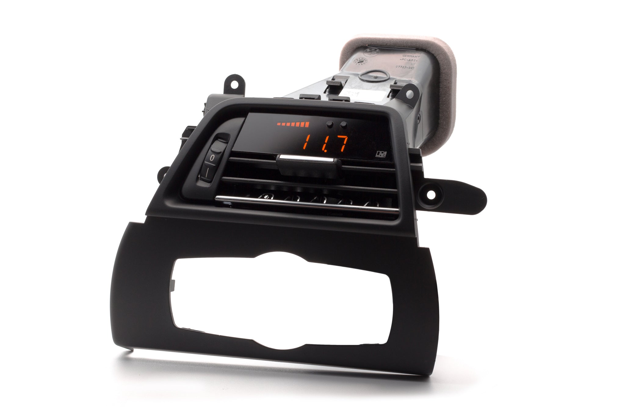 Image of P3 Analog Gauge - BMW 6 Series F06/F12/F13 Gauge (2011-2018) With Vent Orange Bars / White Digits