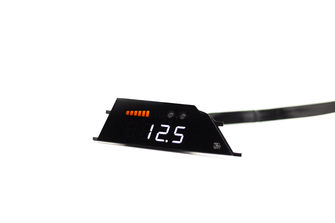 Image of P3 Analog Gauge - BMW G42 Gauge (2019+) Without Vent Red Bars / White Digits