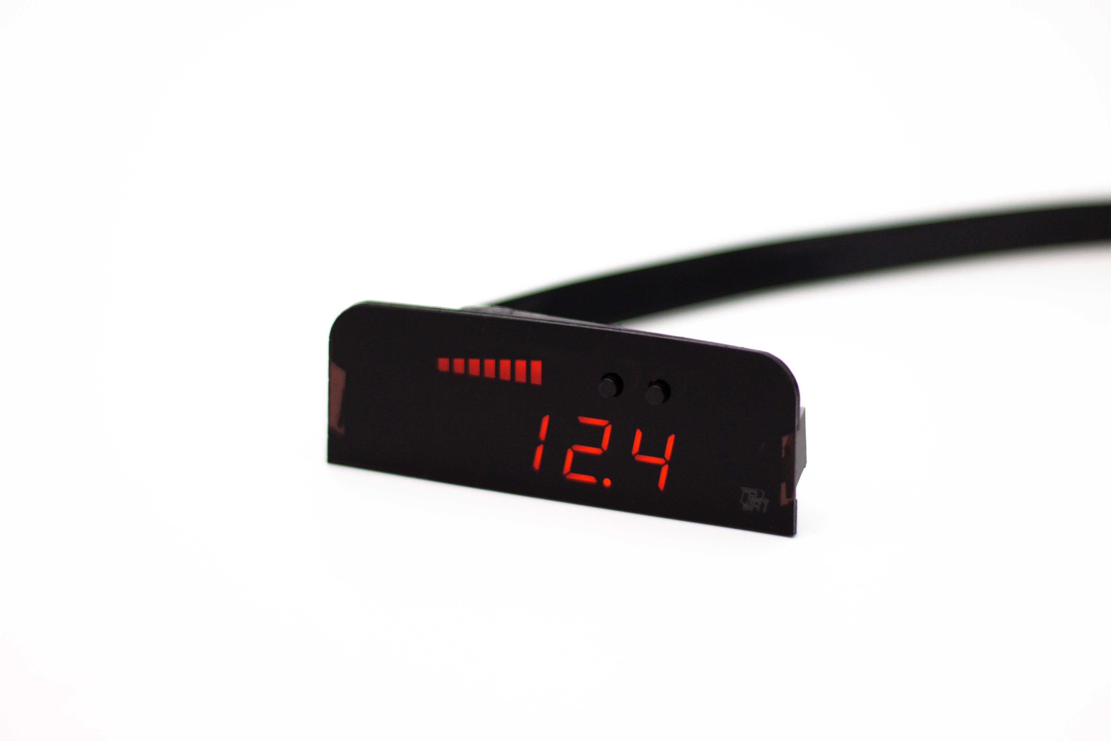 Image of P3 Analog Gauge -Subaru WRX/STI/Forester (2008-2014)Left Hand Drive Orange Bars / Orange Digits