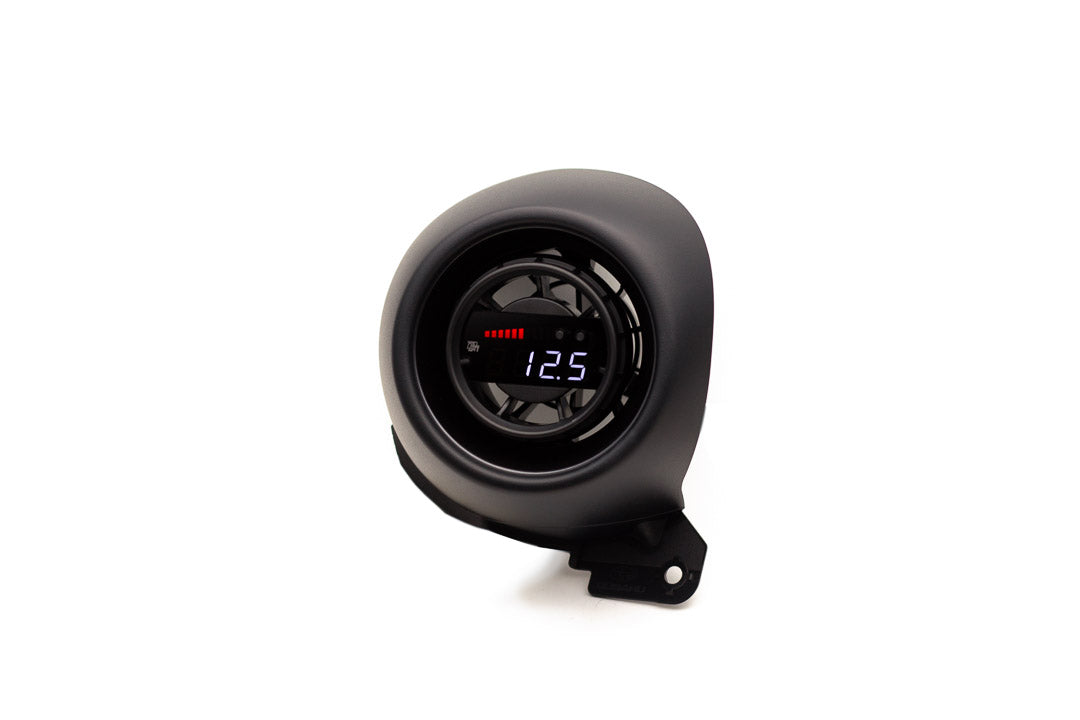 Image of P3 Analog Gauge - Subaru BRZ / Toyota GR86 Gauge (2022+) With Vent Red Bars / White Digits