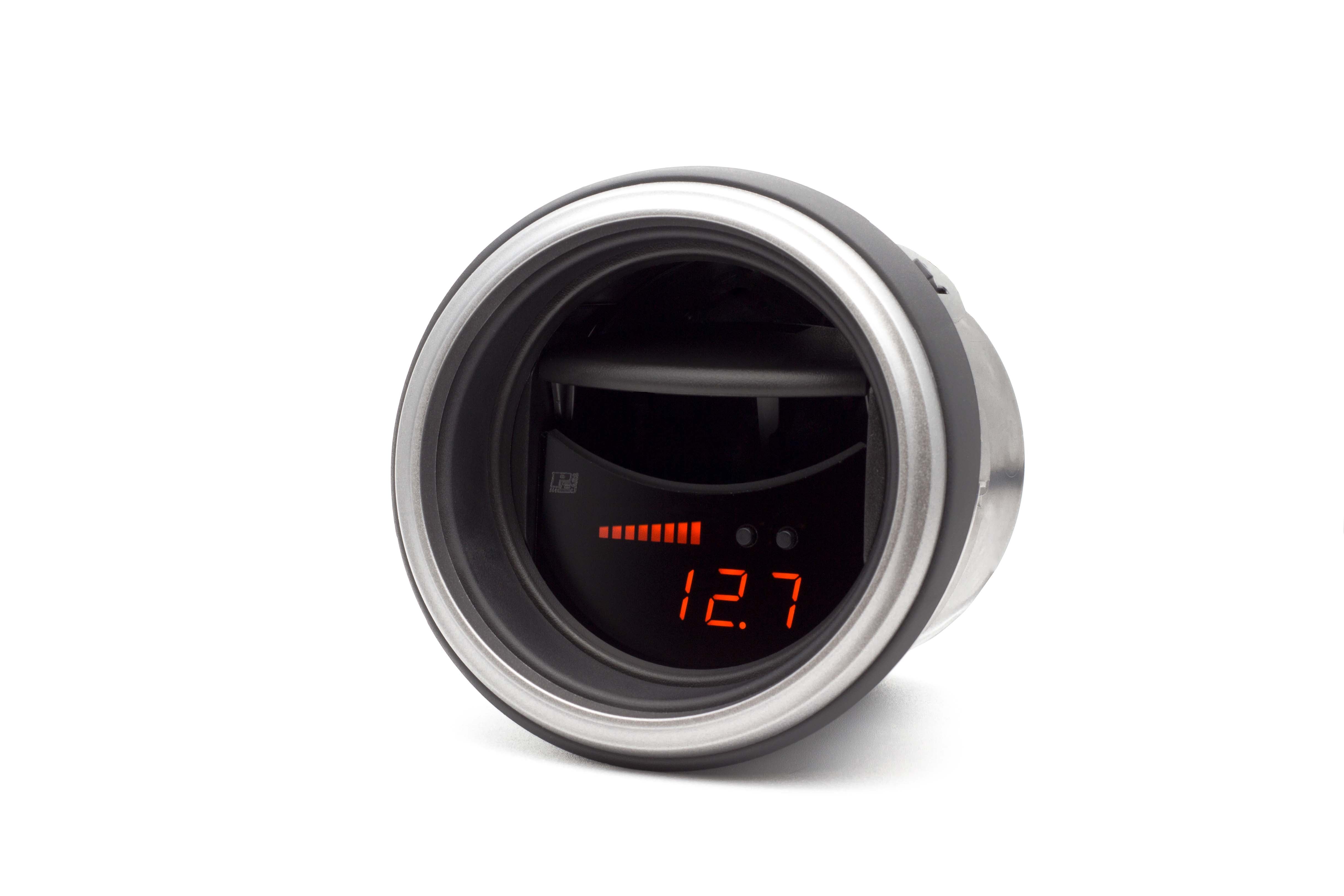 Image of P3 Analog Gauge - Subaru BRZ/Toyota FT 86/Scion FRS (2012-2021) With Vent Orange Bars / Orange Digits