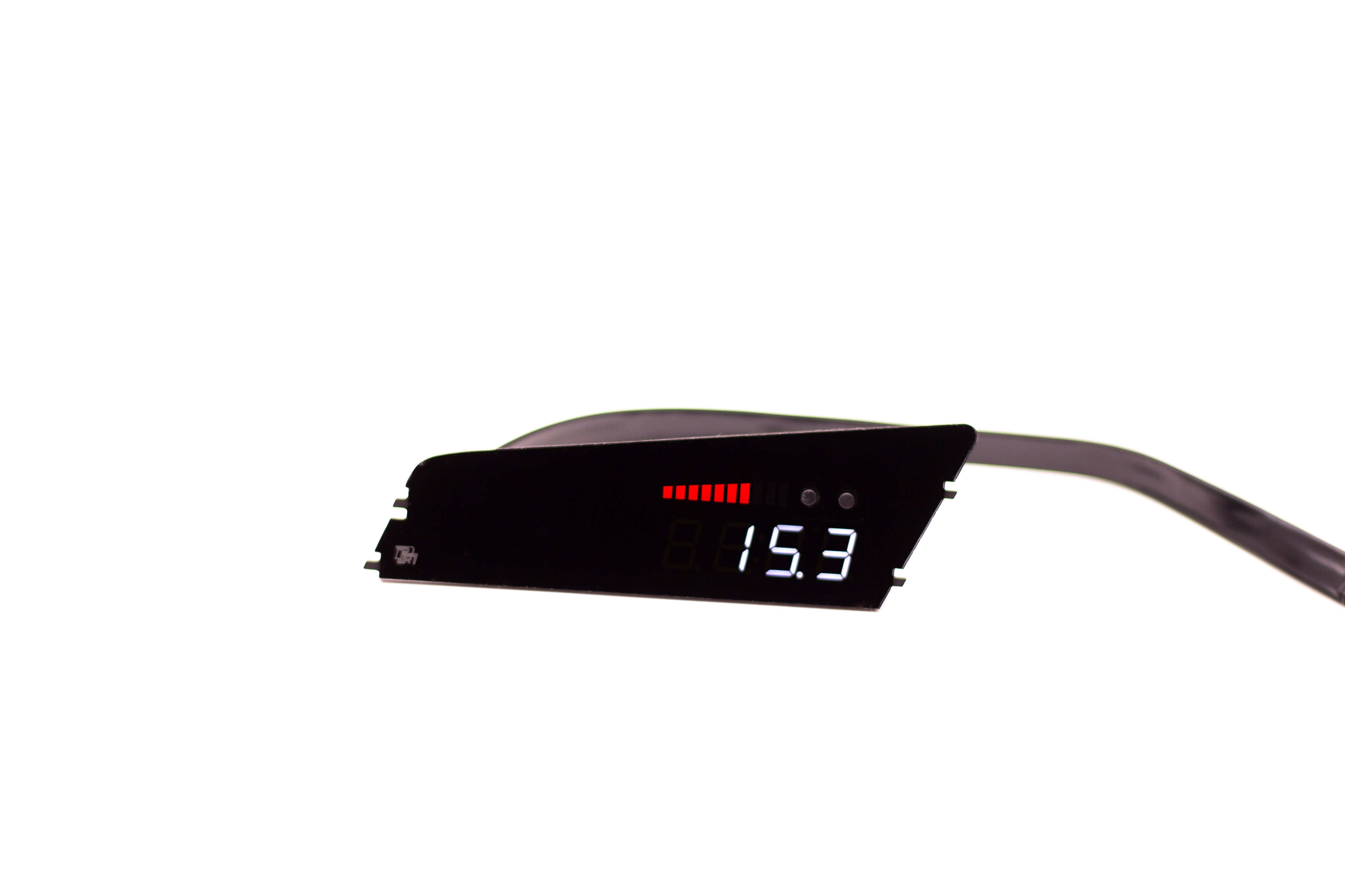 Image of P3 Analog Gauge - VW Mk7 Jetta Sedan (2019+) Without Vent Red Bars / White Digits