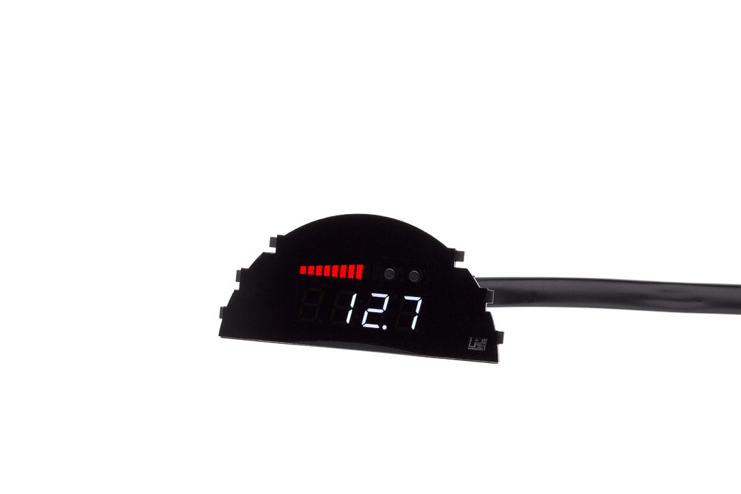P3 Analog Gauge - VW Beetle A5 (2011-2019) Without Vent Red Bars / White Digits