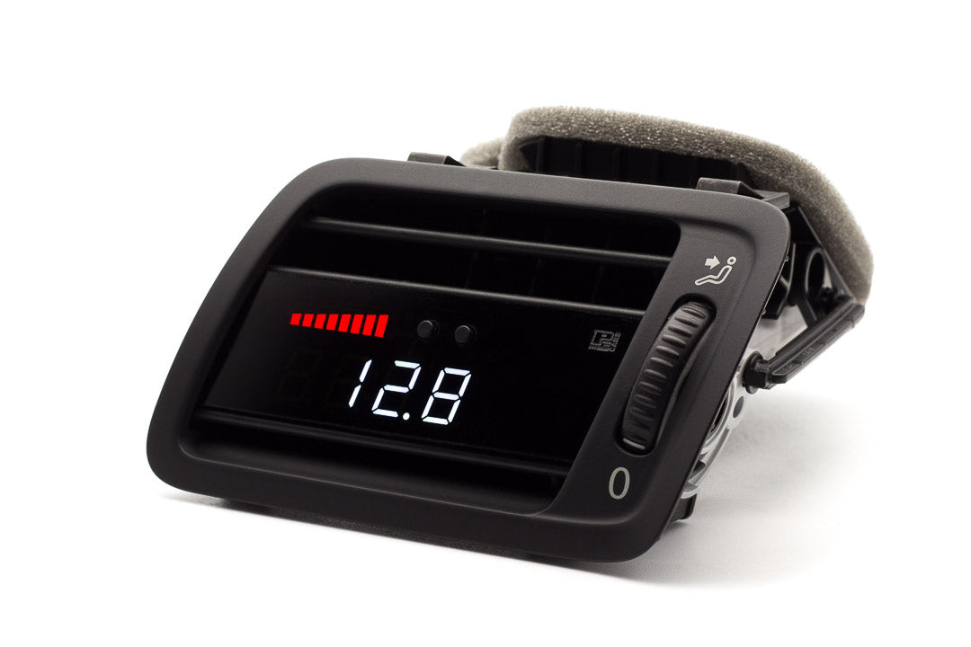 Image of P3 Analog Gauge - VW CC/B6 Passat (2007-2017) With Vent Red Bars / White Digits